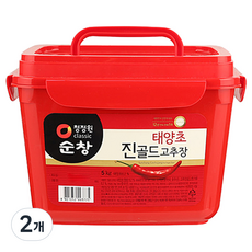 청정원순창 진골드고추장, 5kg, 2개