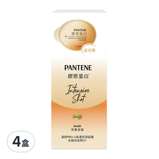 PANTENE 潘婷 爆水膠囊髮膜 PRO-V高濃保濕髮膜 密集修護型, 4盒, 36ml