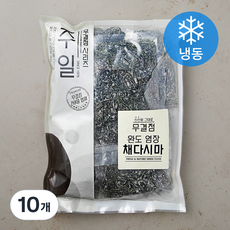 주일 완도 무결점 염장 채다시마 (냉동), 200g, 10개