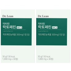 닥터린 락토페린 초유 단백질 30g, 30정, 2개