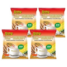 Vitamax 維他麥 三合一麥片 原味, 香醇穀物, 隨身包裝, 600g, 4袋