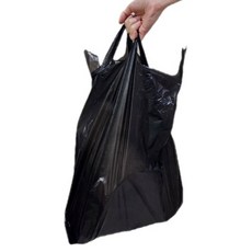 손잡이 마트 비닐봉투 검정 4호, 15L, 200개
