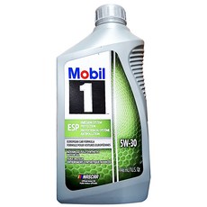 Mobil 美孚 1 ESP 5W-30 機油 美國版 946mL 全合成, 1瓶