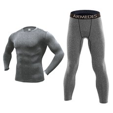 아르메데스 남성용 기모내의 상하의 세트 AR33+34