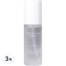 브라질리언시크릿 인그로운 스프레이 제모전후케어, 50ml, 3개