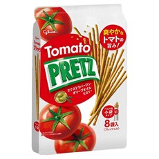 glico 格力高 PRETZ 百力滋 蕃茄脆棒, 小包裝 8包入, 109.6g, 1袋