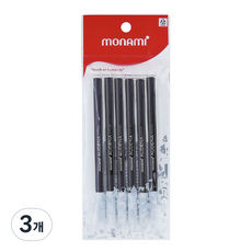 monAmi Odeuna 6入, 3個, 黑色