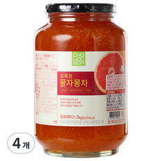 초록원 꿀자몽차, 2kg, 1개입, 4개