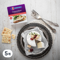 유렌홀트 엠보그 까망베르 치즈, 125g, 5개