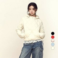 [김민주착용] 키르시 여성용 클라우드 크롭 다운 점퍼 (5color)