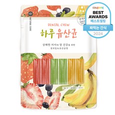 네츄럴코어 하루유산균 강아지 영양제, 혼합맛(딸기/클로렐라/바나나), 72g, 3개 과일 혼합, 72g, 3개