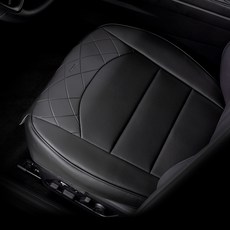 AIMBAN Bislim 1.2cm薄車用坐墊 側邊夾, 單色黑色, 1個