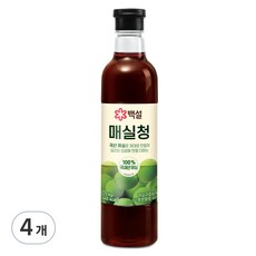 백설 매실청, 1.025kg, 1개입, 4개