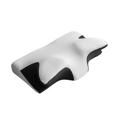 Ishur 伊舒爾 釋壓蝶型記憶枕 2入, 62x38x12±3cm, 100%聚酯纖維表布, 62 x 38 x 12cm, 1組