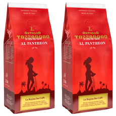 TAZZADORO 金杯咖啡 女王咖啡粉, 250g, 義大利原裝進口, 阿拉比卡咖啡豆, 深度烘焙, 濾泡式, 2包