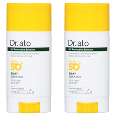 닥터아토 실키선스틱 SPF50+ PA++++, 15g, 2개
