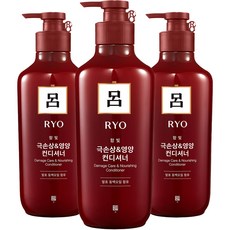 려 함빛 극손상케어 린스, 550ml, 3개