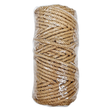 寵物夢工廠 DIY黃麻繩, 黃褐色, 1個