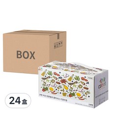 comet Kitchen 雙層抽取式廚房紙巾, 130張, 24盒