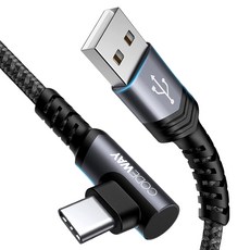 코드웨이 USB A to C타입 고속 충전 케이블, 3m, 1개 3M, 1개