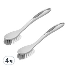 솔앤소울 손잡이가 편한 다용도 청소솔, 혼합색상, 4개