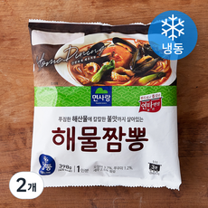 면사랑 해물짬뽕 1인분 (냉동), 398g, 2개