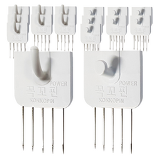 KOKKOPIN 電源直4p+U型4p套裝, 單色, 2組