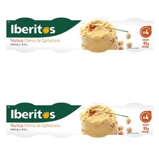 Iberitos 伊比利島 鷹嘴豆泥抹醬 4入, 92g, 2組