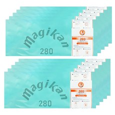 magikan 抽取式垃圾袋補充包 280R5BC, 10包, 25L