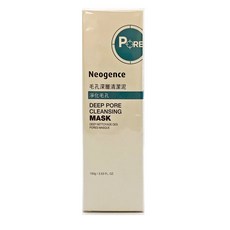 Neogence 毛孔深層清潔泥, 含活性炭成分，吸油控油，保濕洗面乳, 1條
