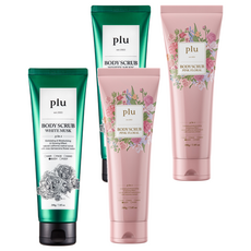 plu 三合一身體磨砂膏套裝, 低刺激, 角質護理, 保濕護理, 400g, 2組