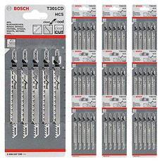 BOSCH 博世 曲線鋸條 T301CD, 10個