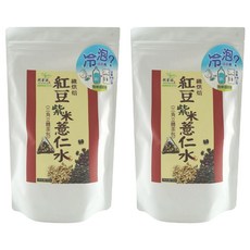 AWAStea 阿華師 紅豆紫米薏仁水 (三角立體茶包), 纖烘焙，15公克x12入, 15g, 12入, 2包