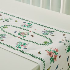 波特梅里恩植物花園桌旗, 1個, 180 x 35 cm, 混色