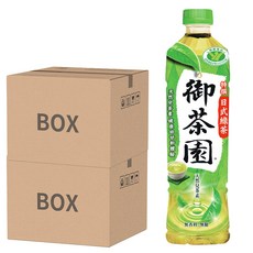 御茶園 特撰日式綠茶 無糖, 550ml, 48瓶