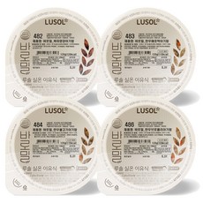 LUSOL 孩童常溫副食品軟飯 13個月以上, 營養黑米口味+韓牛櫛瓜口味+韓牛烤肉口味+韓牛花椰菜口味, 120g, 4個