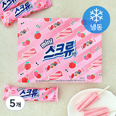 롯데웰푸드 스크류바 미니 (냉동), 5개, 12개입, 25ml