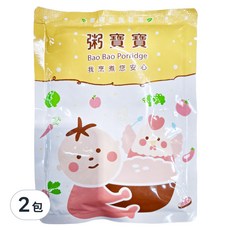 粥寶寶 常溫粥, 金瓜山藥雞肉粥, 金瓜山藥雞肉, 150g, 2包