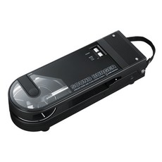 audio-technica 鐵三角 Sound Burger 無線可攜式黑膠唱盤機, USB Type-C充電接口, 支援更換鐵三角唱針, AT-SB727, 黑色