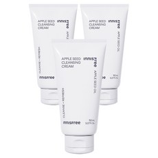 INNISFREE 蘋果籽卸妝乳霜, 150ml, 3條