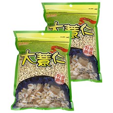耆盛食品 大薏仁, 特級嚴選, 四神湯/八寶粥配料, 500g, 2包
