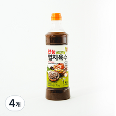 첫맛 만능 멸치육수, 1kg, 4개