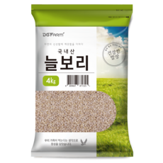 대구농산 2023년산 햇곡 국산 늘보리쌀, 4kg, 1개