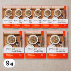 곰곰 견과류 멸치볶음, 60g, 9개입