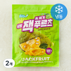 바이트딜라이트 잭푸르츠 씨제거 (냉동), 2개, 500g