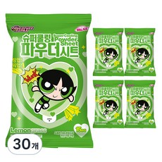 미스사사 슈퍼쿨링 파우더시트 데오드란트 레몬그라스, 87g, 30개