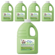 LION 獅王 趣淨 泡泡洗手慕斯 補充瓶 白葡萄香, 2.45L, 5瓶