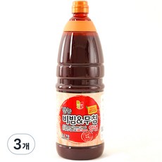 첫맛 만능 비빔 무침 양념, 2.2kg, 3개