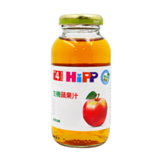 HiPP 喜寶 有機蘋果汁，歐洲原裝進口，嚴選100%有機水果，不額外添加糖，無人工色素，無香料, 200ml, 6瓶