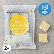 우리땅 유기가공식품 인증 다진 콜리플라워 (냉동), 100g, 2팩